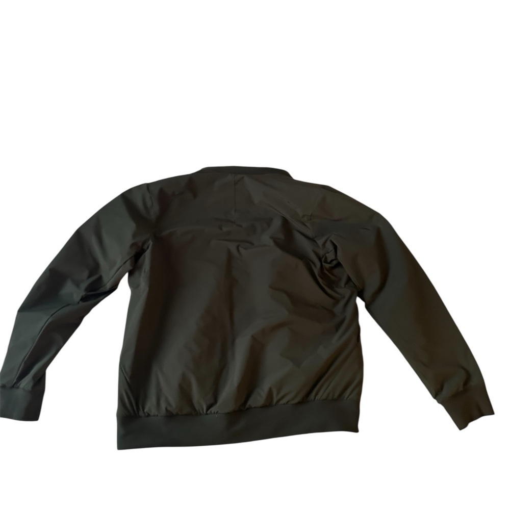 Lululemon Switch Over Bomber Jacket Dark Olive Mens Small - Picture 12 of 15